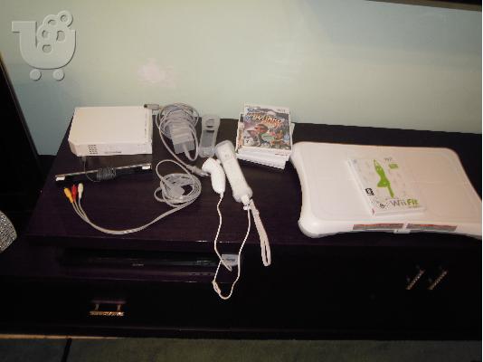 PoulaTo: ena wii me 5 paixnidia mazi wii fit kai wii resort sports